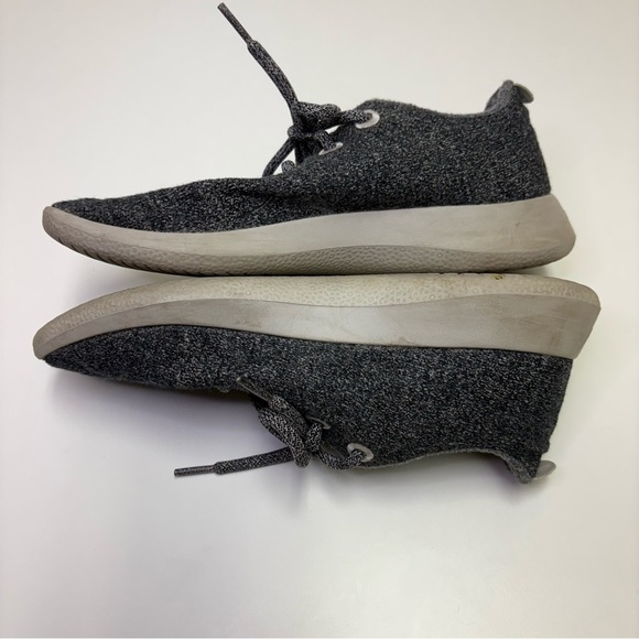 Allbirds Women’s 9 Natural Grey Merino Wool Runners Sneakers Sustainable Fashion - Picture 7 of 8